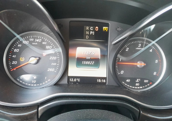 Mercedes-Benz Klasa V cena 105000 przebieg: 158822, rok produkcji 2017 z Niepołomice małe 379